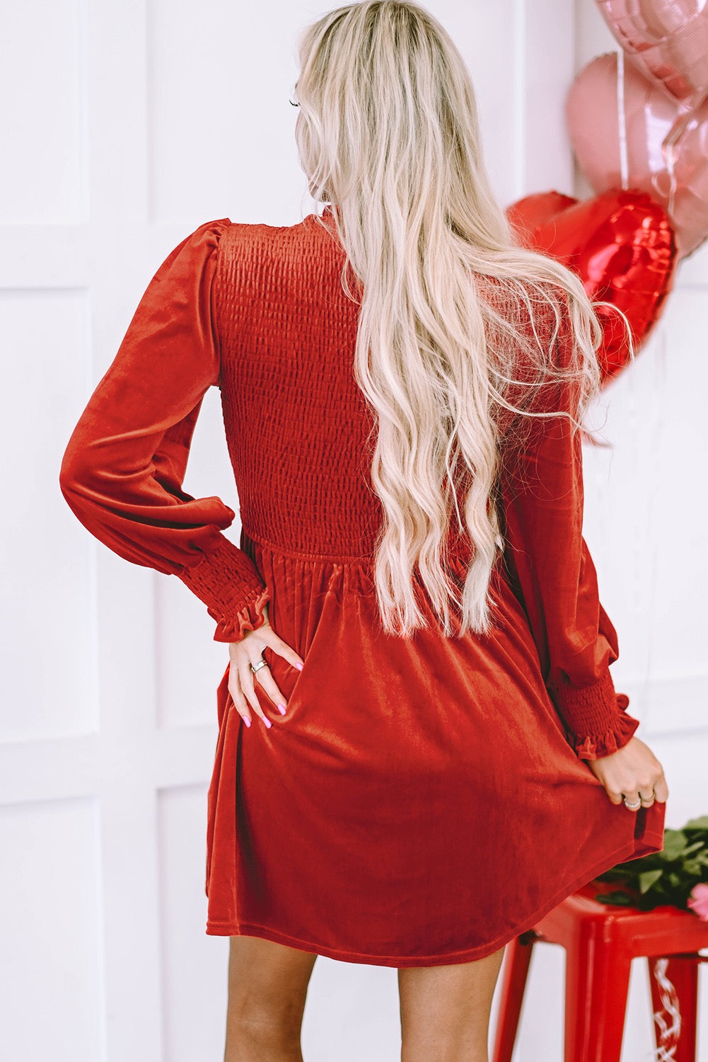 Red Rose Dress