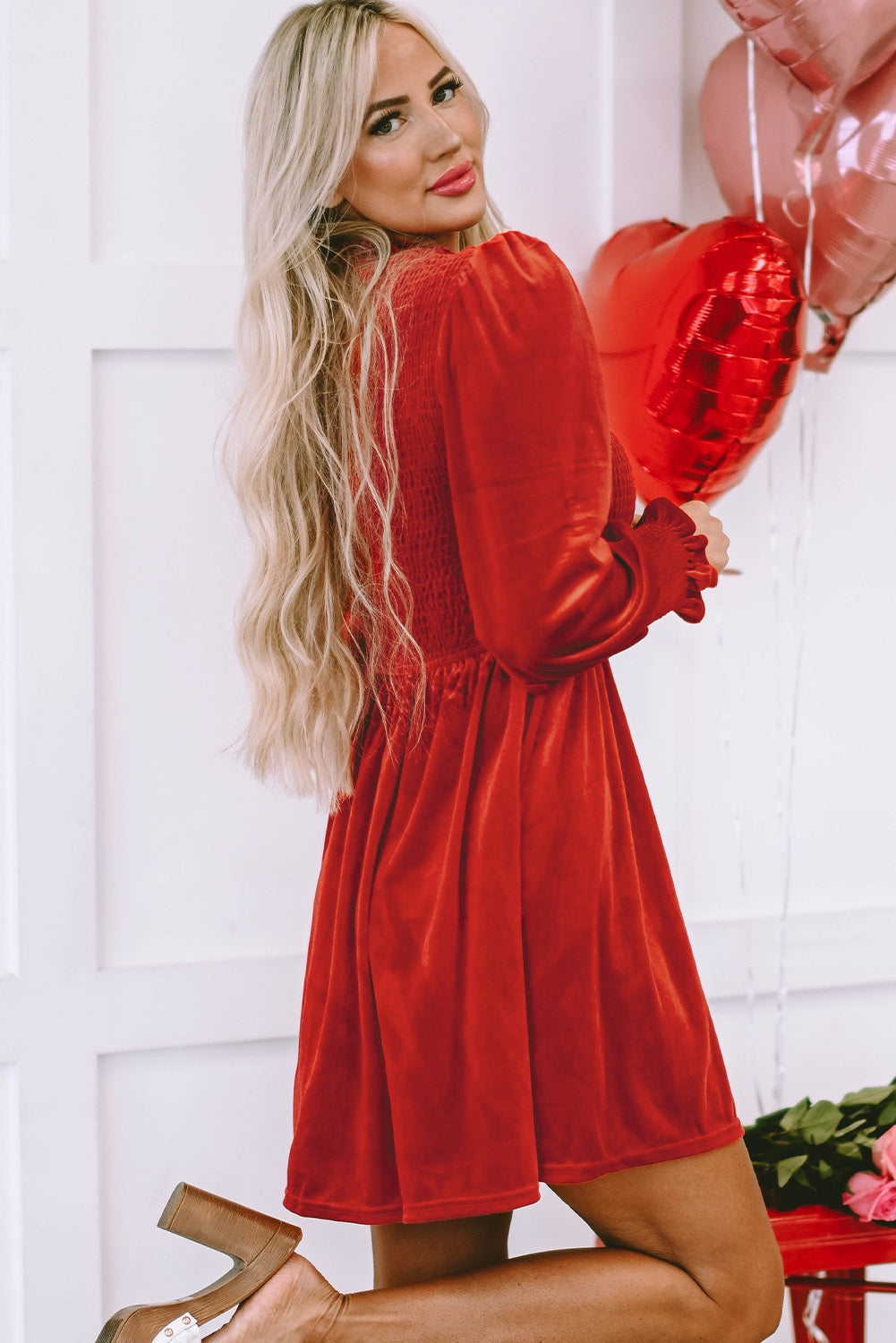 Red Rose Dress