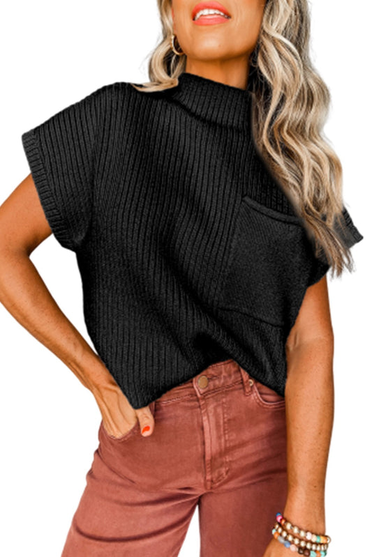 Ribbed Retreat Knit Top