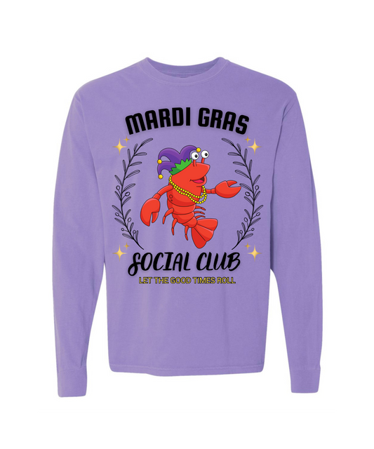 Crawfish Social Club Long Sleeve Tee