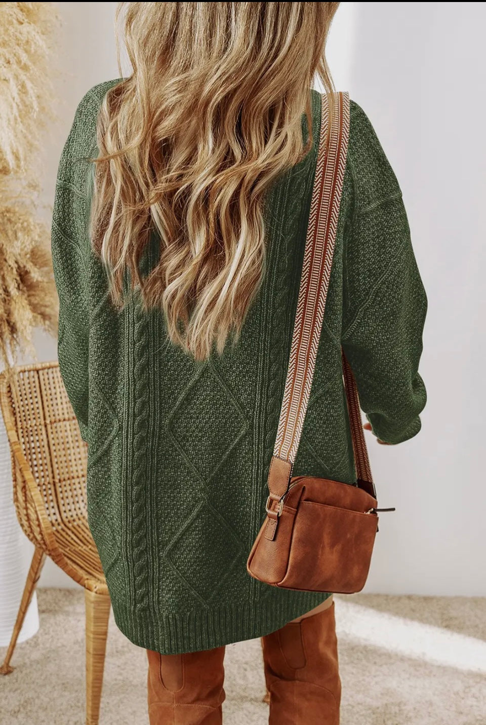 Cozy Knit Sweater Dress