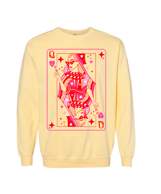 Queen Of Hearts Sweatshirt