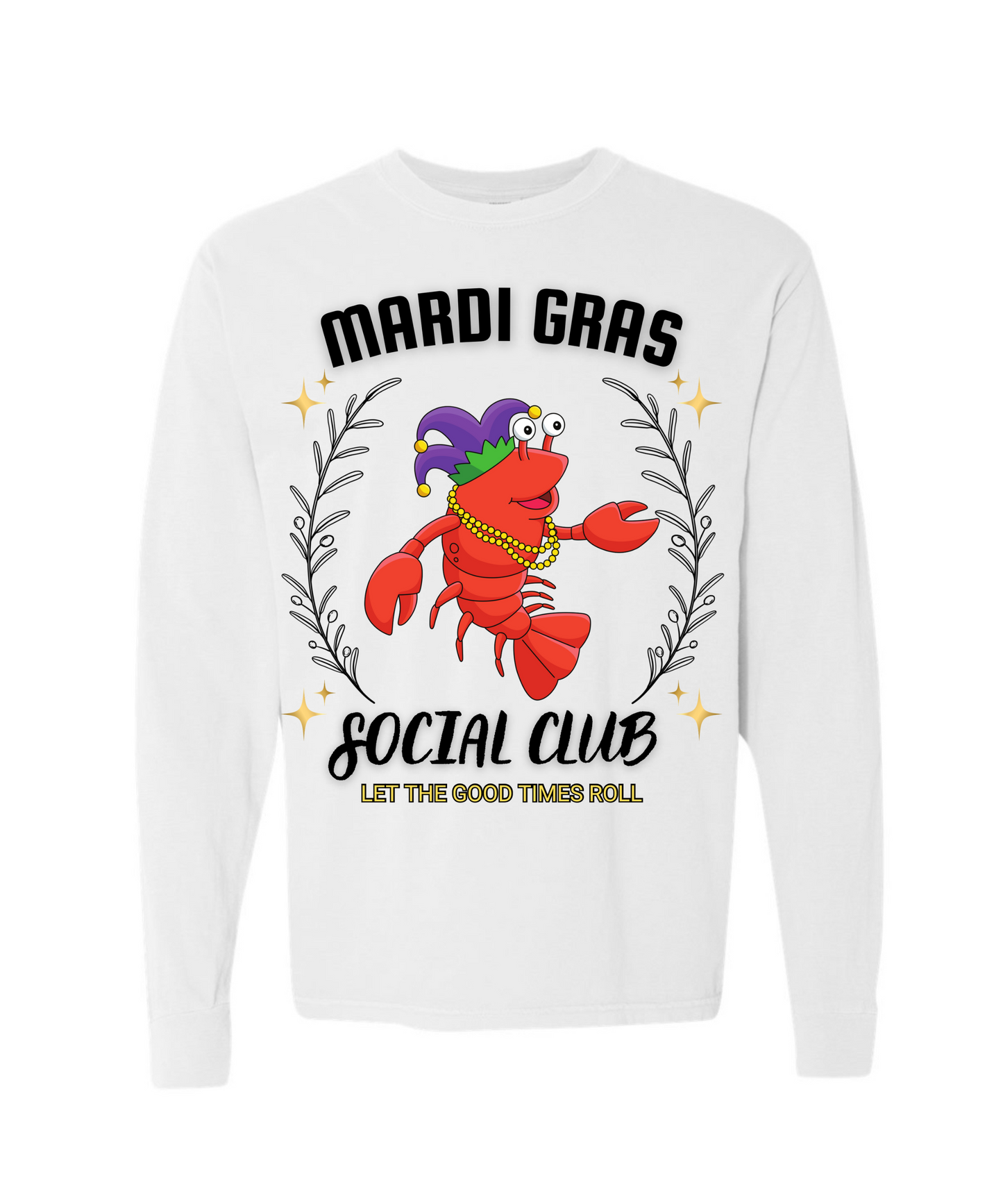 Crawfish Social Club Long Sleeve Tee